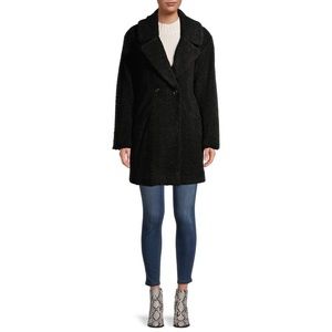Lucky Brand Faux Sherpa Teddy Coat